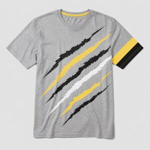 HARIMAU MALAYSIA TEE – ‘HEATHER SILVER’