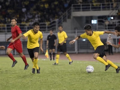 PERSAHABATAN ANTARABANGSA: MALAYSIA B-22 1-2 BAHRAIN B-22